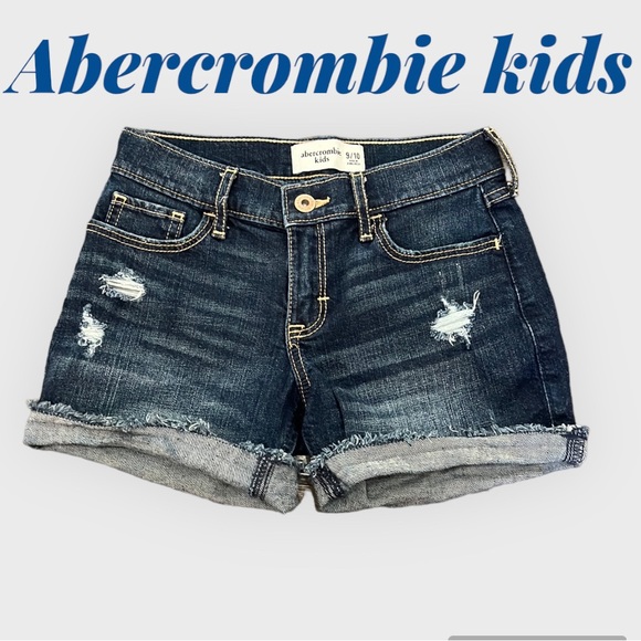 abercrombie kids Other - Abercrombie kids girls denim shorts